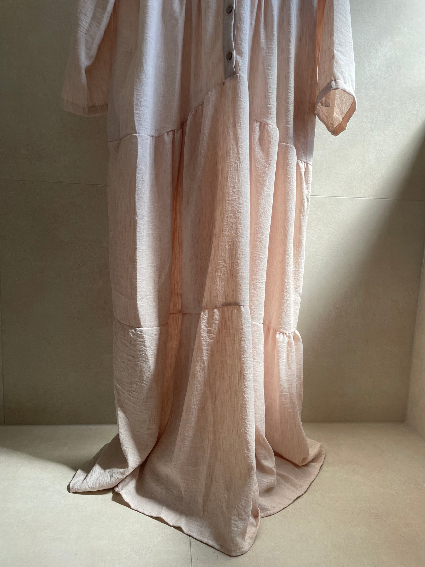 Maxikleid Doreva Beige