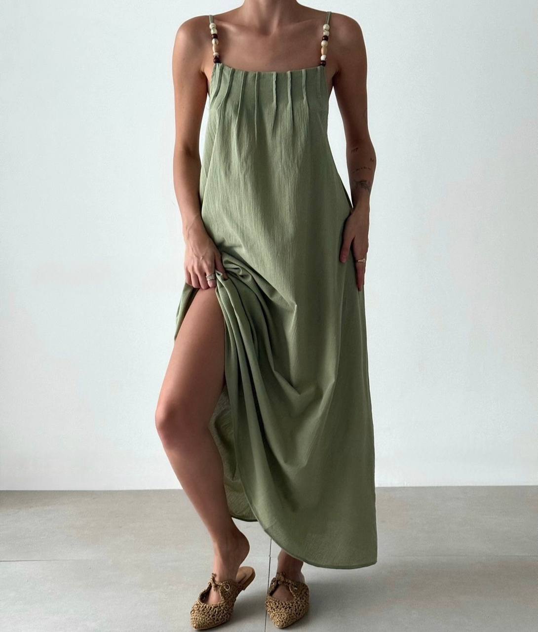 Kleid Aurélienne Olive