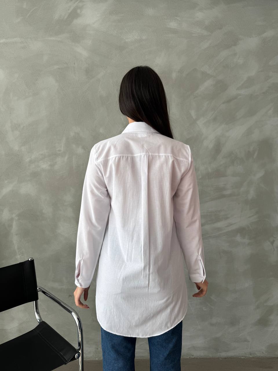Bluse mit Logo