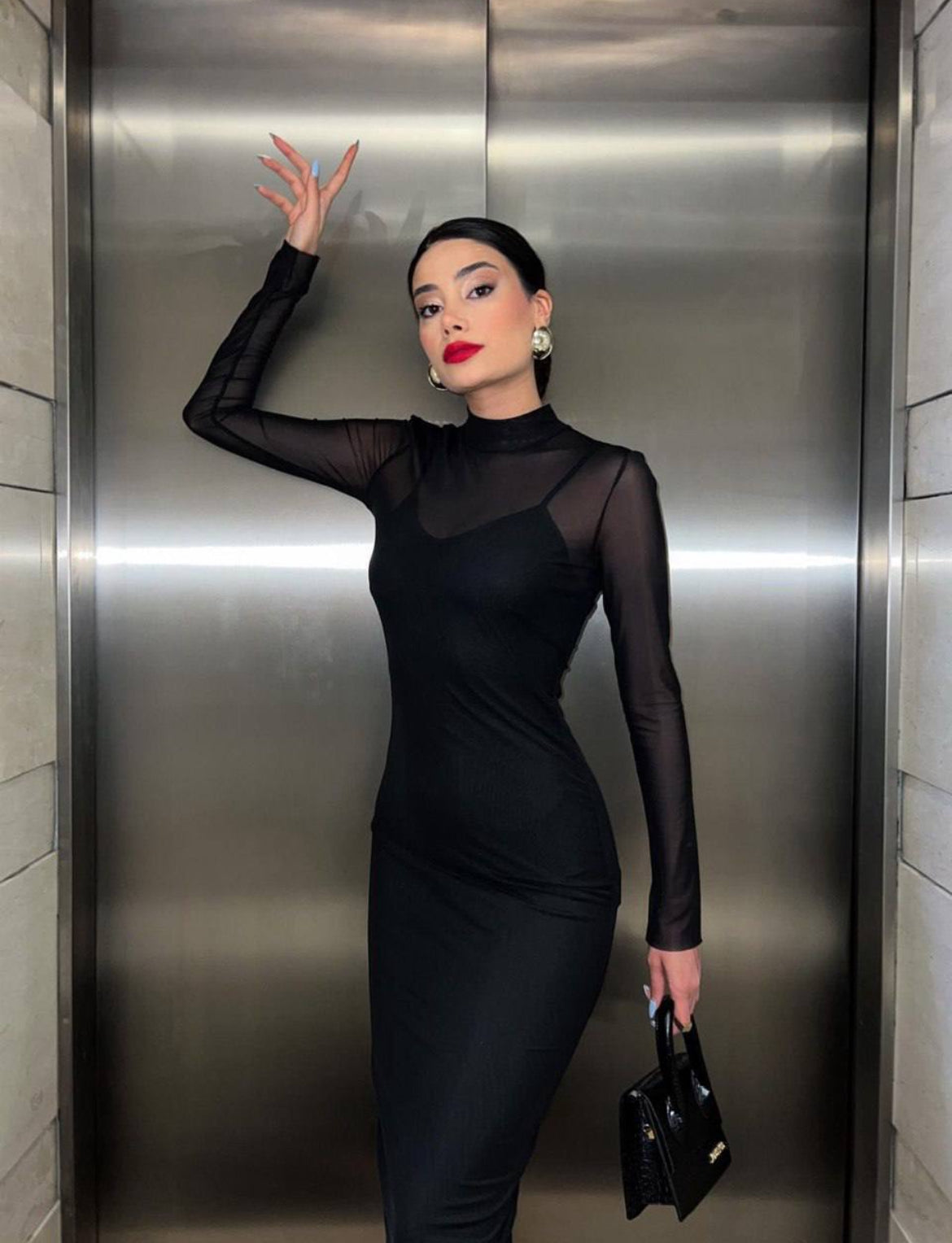 Kleid „Elegant“ Schwarz