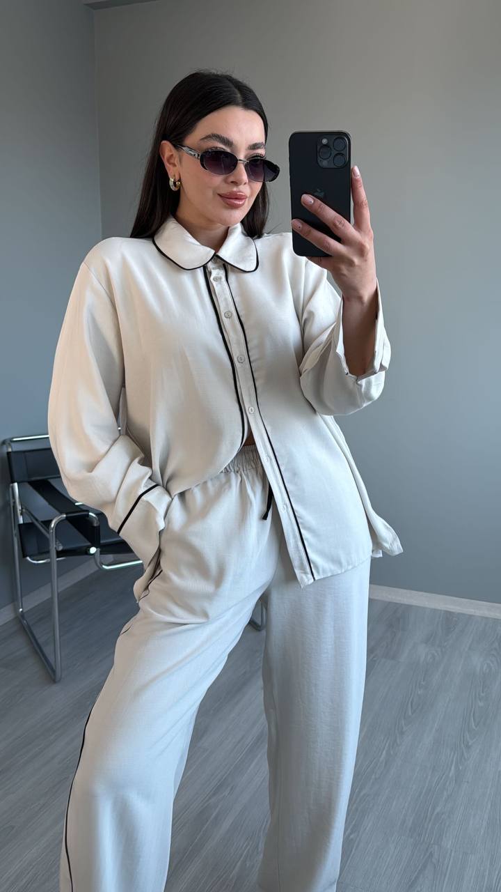 Zweiteiler „Shanell“ Creme