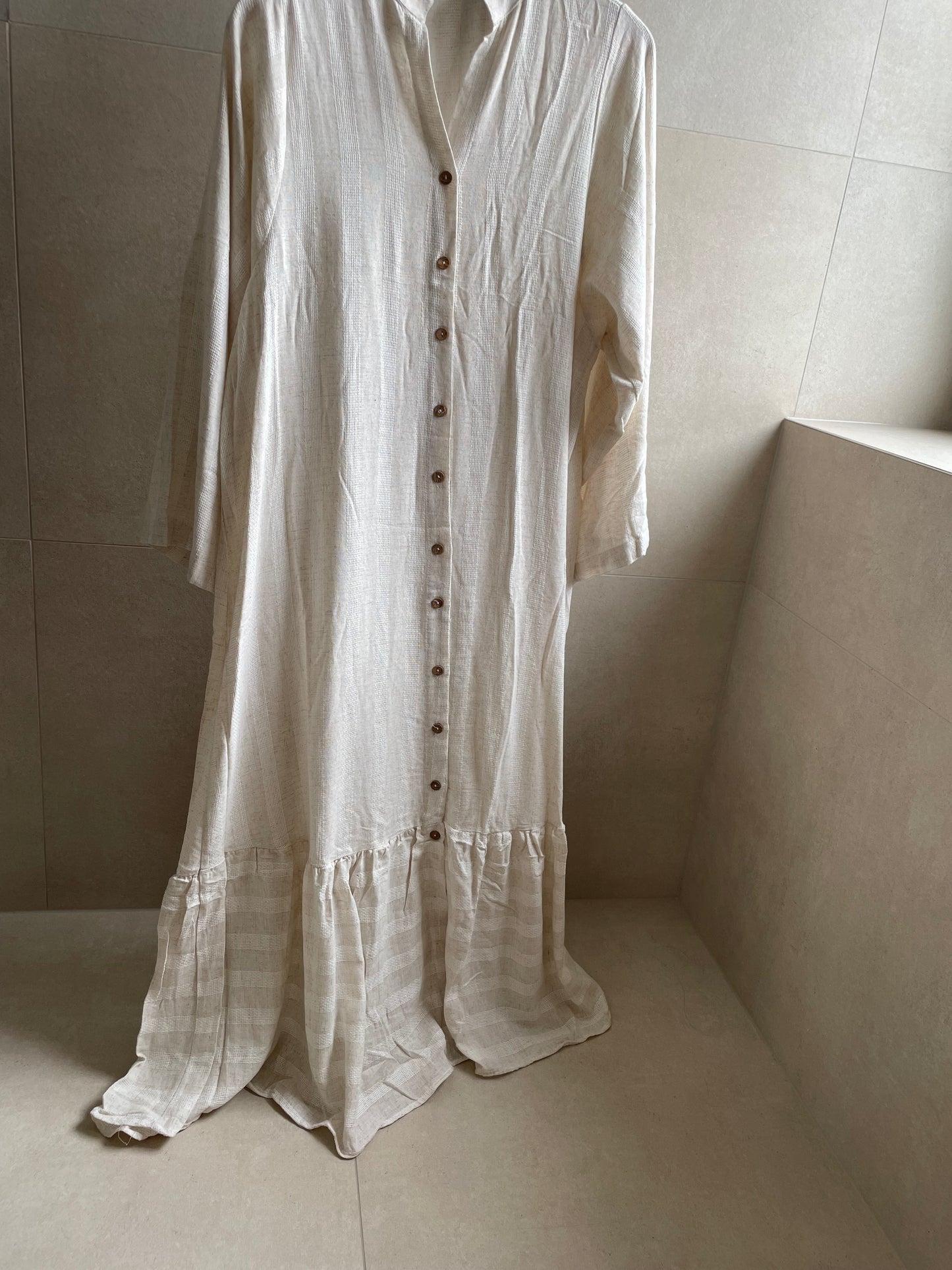 Maxikleid Soleaya Creme