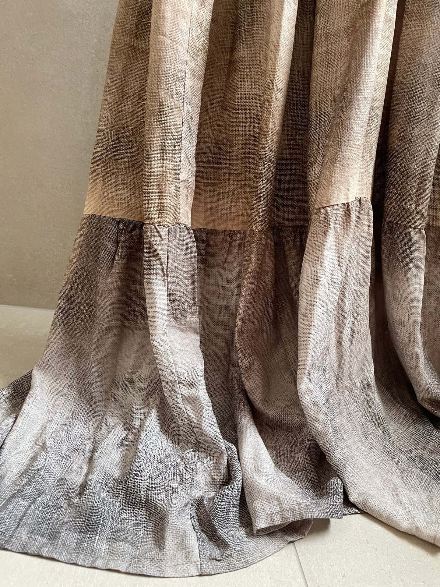 Maxikleid Casaluna Braun/Taupe