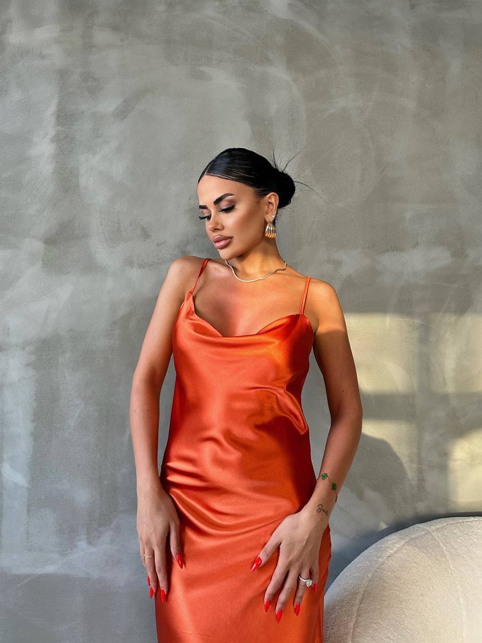 Kleid Satiya Rost