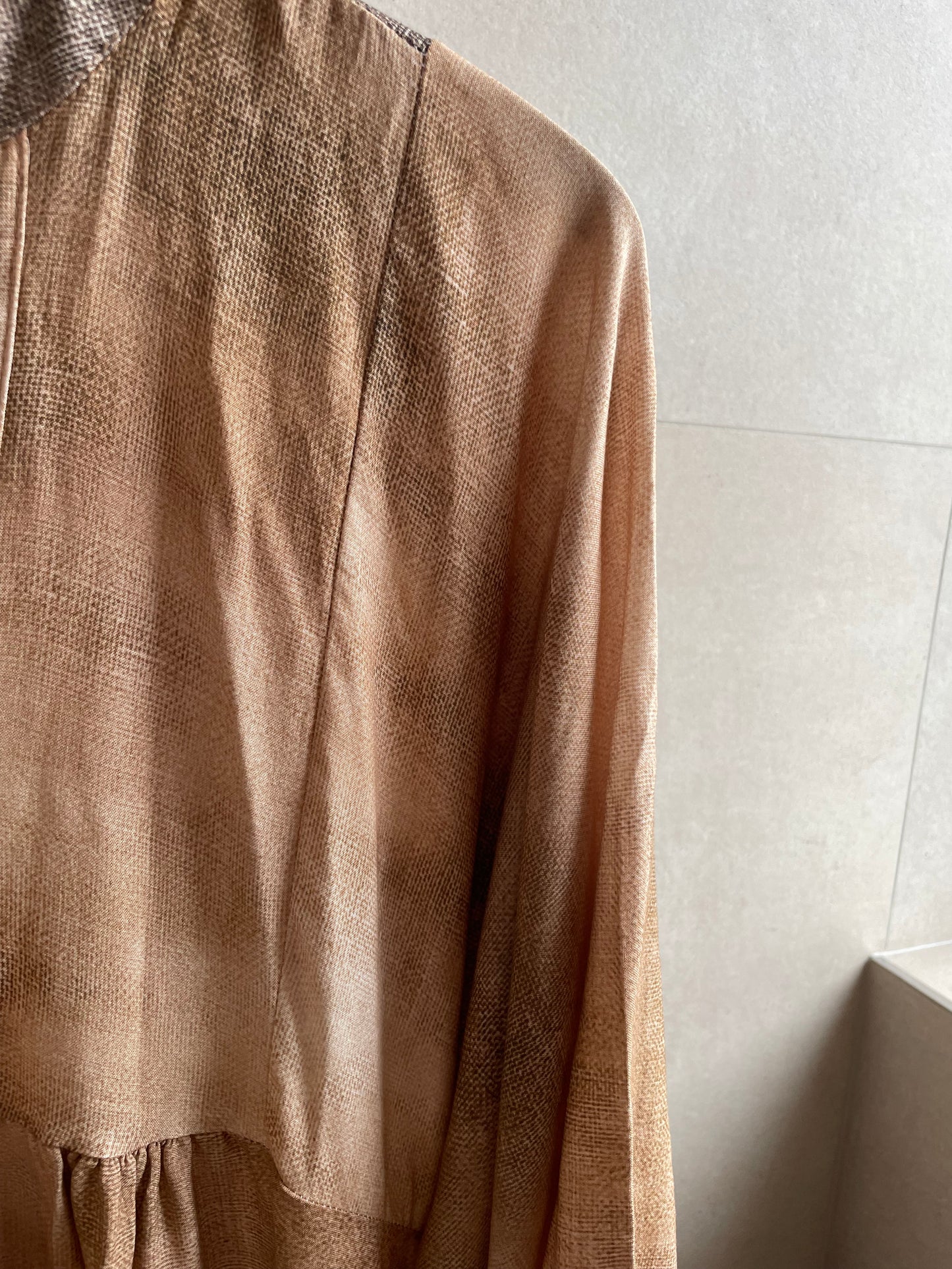 Maxikleid Casaluna Braun/Taupe