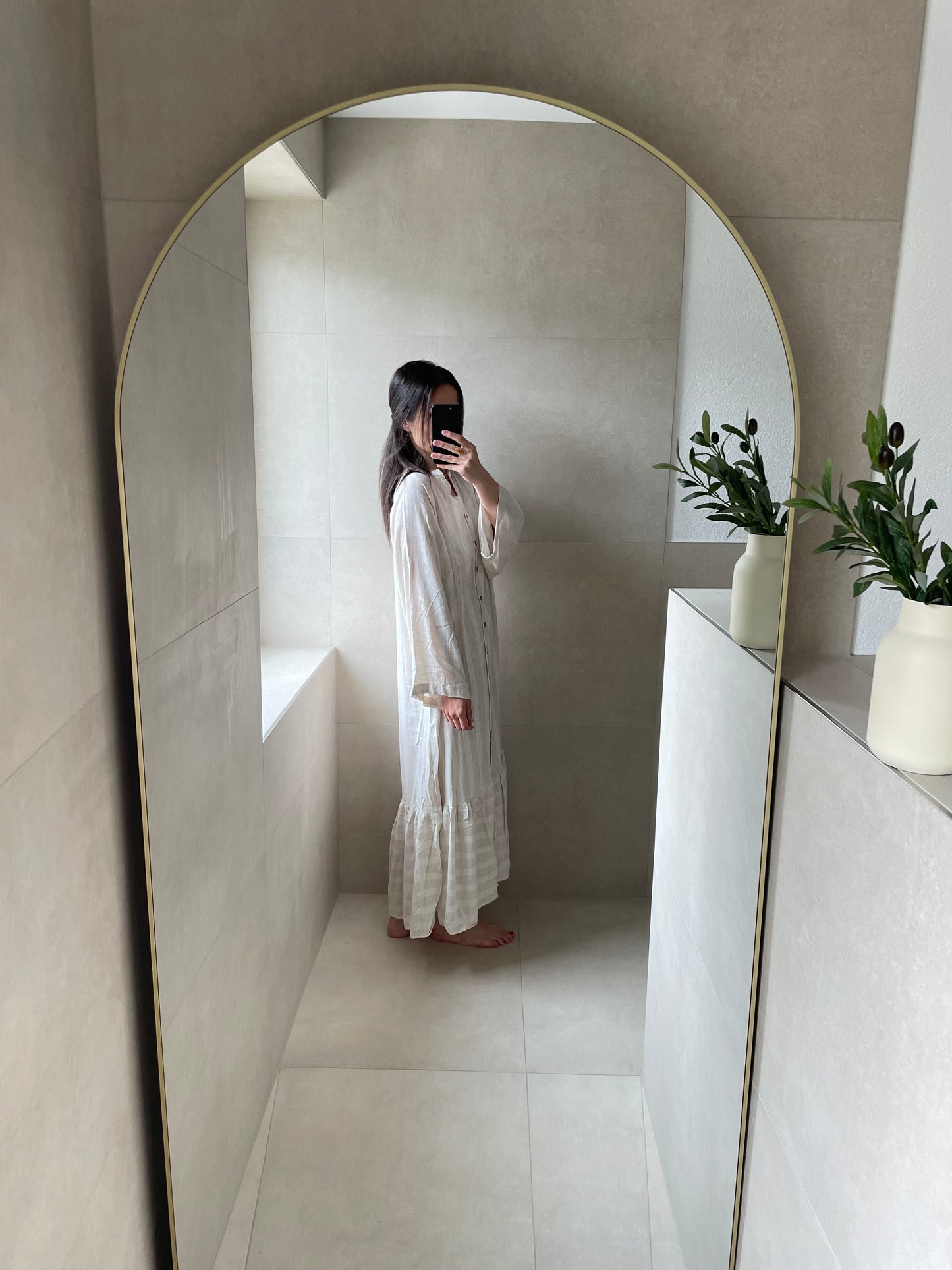 Maxikleid Soleaya Creme