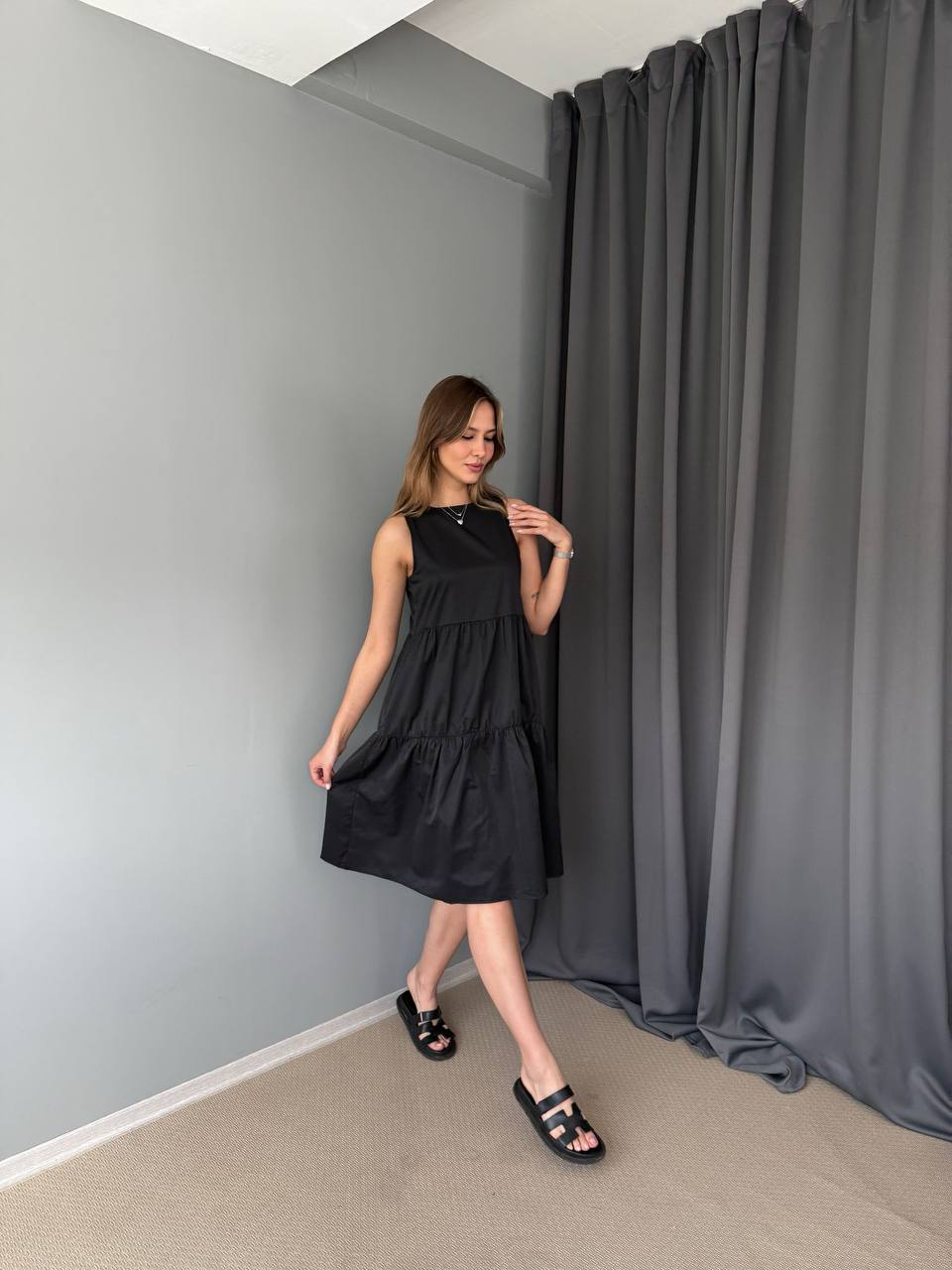 Kleid AllDay Midi Black