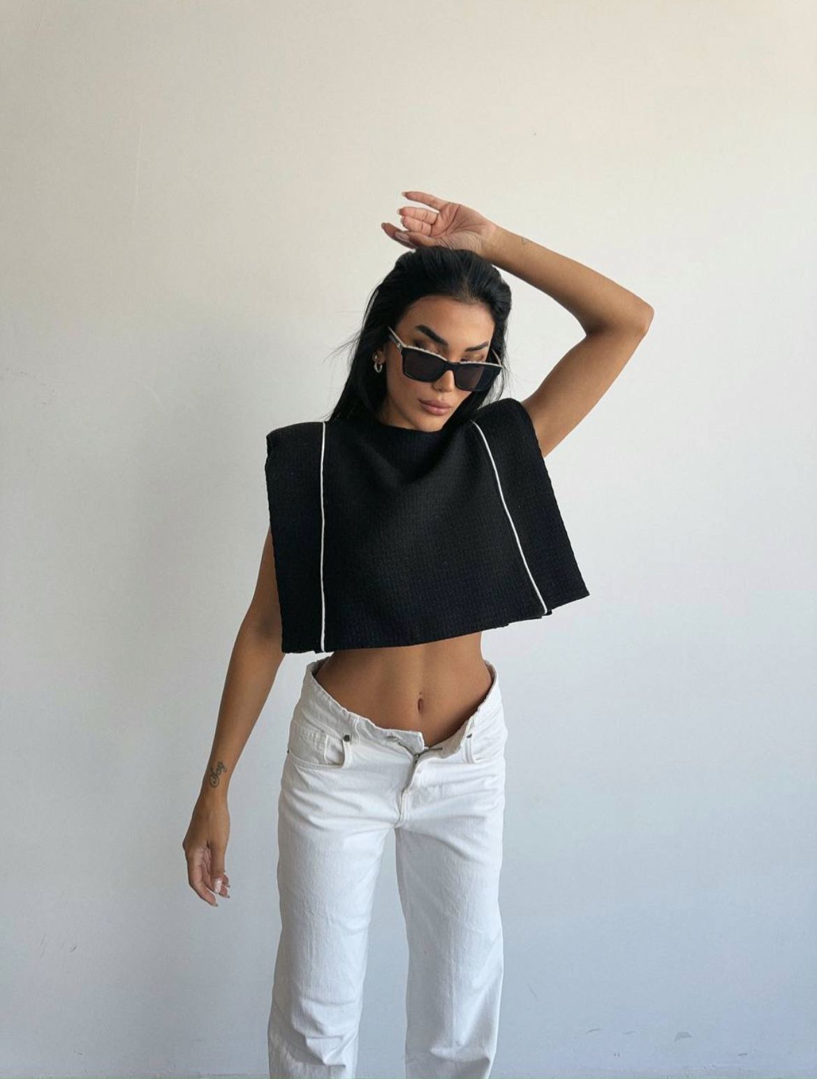 Bluse / Weste Black