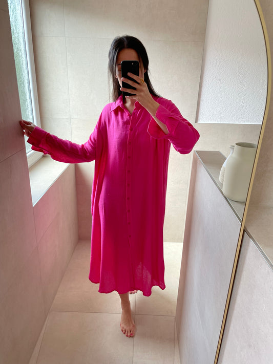 Maxikleid Fiorena Pink