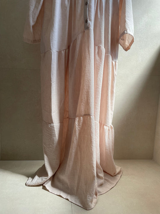 Maxikleid Doreva Beige